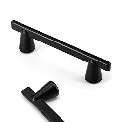 HESTIA HARDWARE 10 Pack 3 Inch Black Cabinet