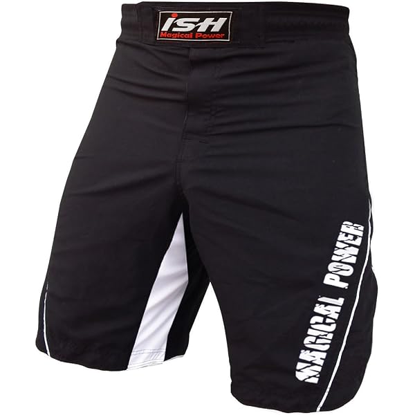 Short Mma Unisexe Short Muay Thai Unisexe YUANGANG - Taille élastique Pour Entraînement MMA Et Fitness Vêtement Sport Unisexe