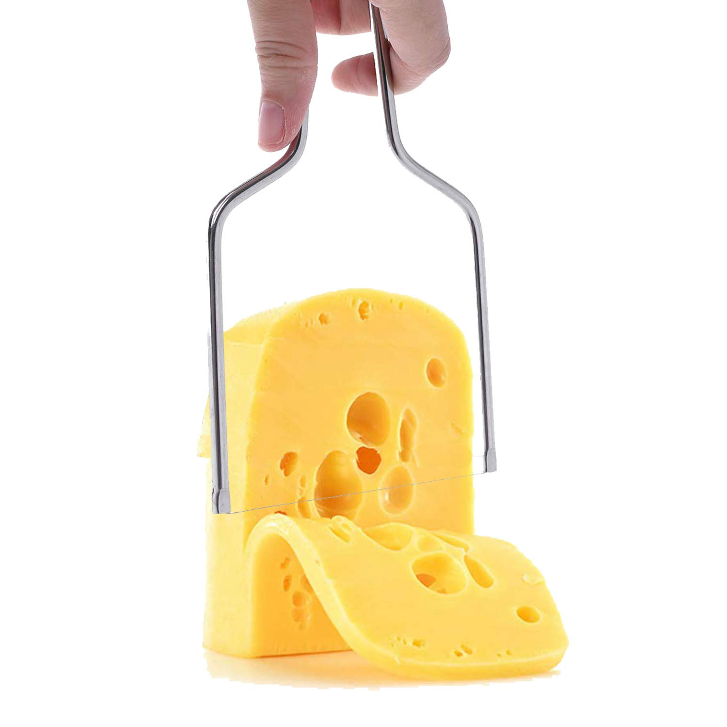 Buy Cheese Slicer, Stainless Steel Cheese Knives Slicers with Wire