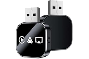 Screen Mirroring Adapter for Car, 2026 Upgrade 3 in 1 Screen Mirror iOS Phone with 2.4/5ghz WiFi Bluetooth 5.0, Instant Wired