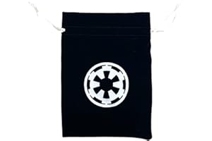 BootUS Star Wars Inspired Dice Bag (Galactic Empire), Black