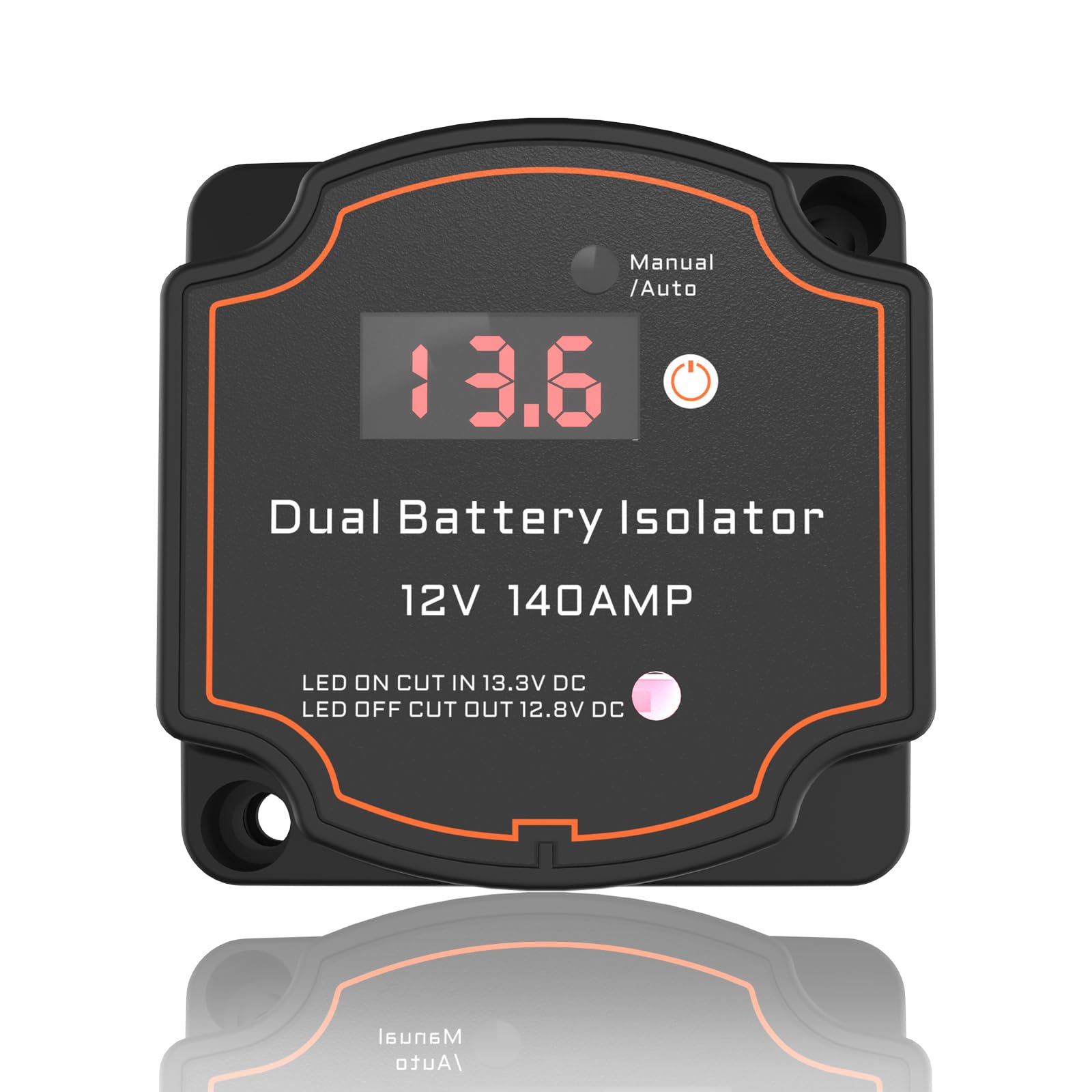 Smart Dual Battery Isolator 12V 140A Auto or Manual