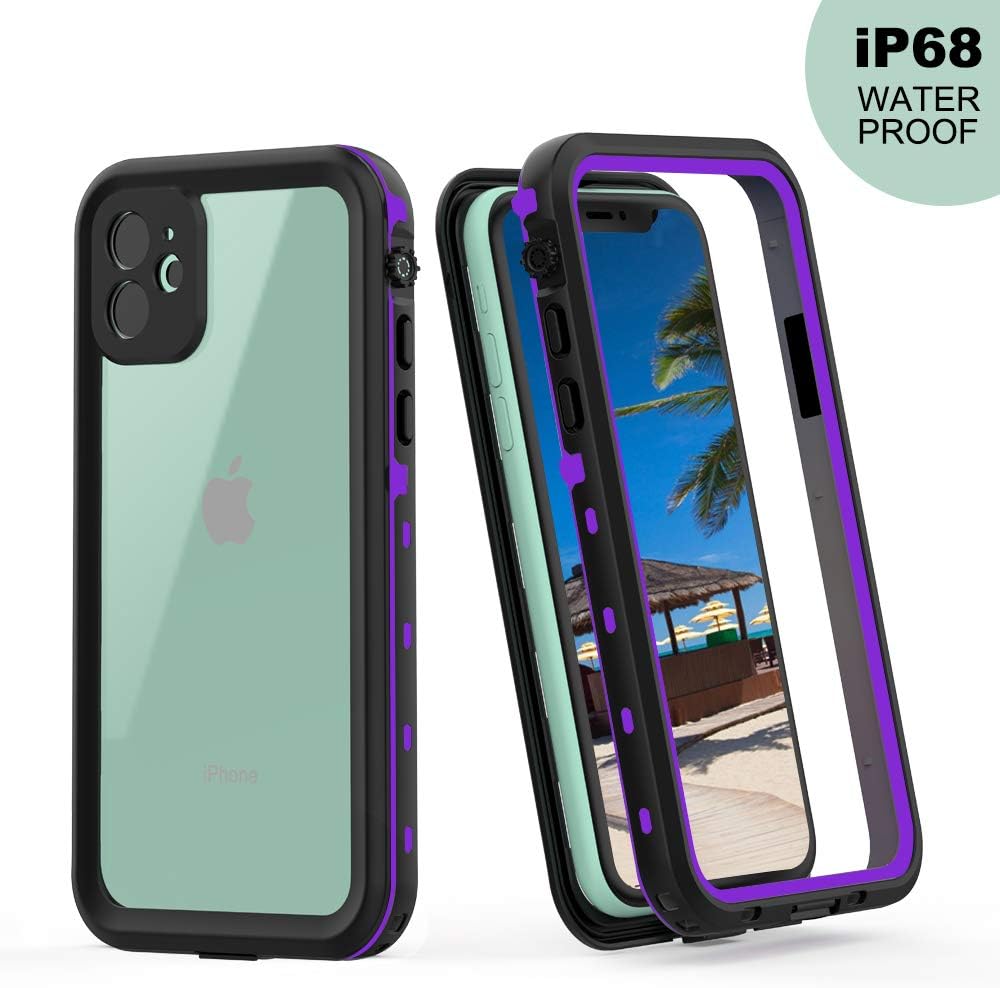 iPhone 11 Waterproof Case, Full Body Rugged 360° Protective Shockproof