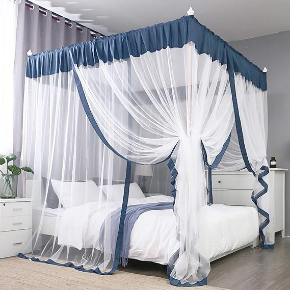 canopy bed curtains walmart