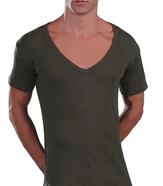 maglie scollate uomo