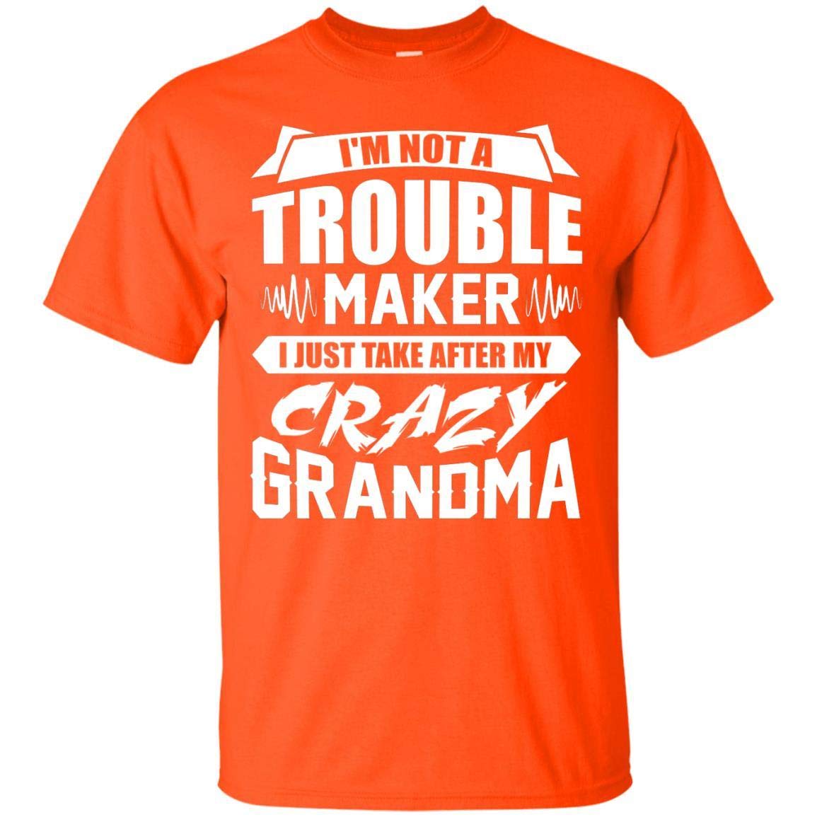 I'm Not A Trouble Maker I Just Take After My Crazy Grandma T Shirt