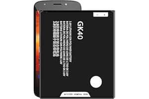 WUHAO for Moto E5 Play XT1921-1 XT1921-3 XT1921-5 XT1921-6 XT1921-7 E5 Go XT1921-8 E5 Cruise XT1921-2 Replacement Battery, for GK40 Battery SNN5976A Battery