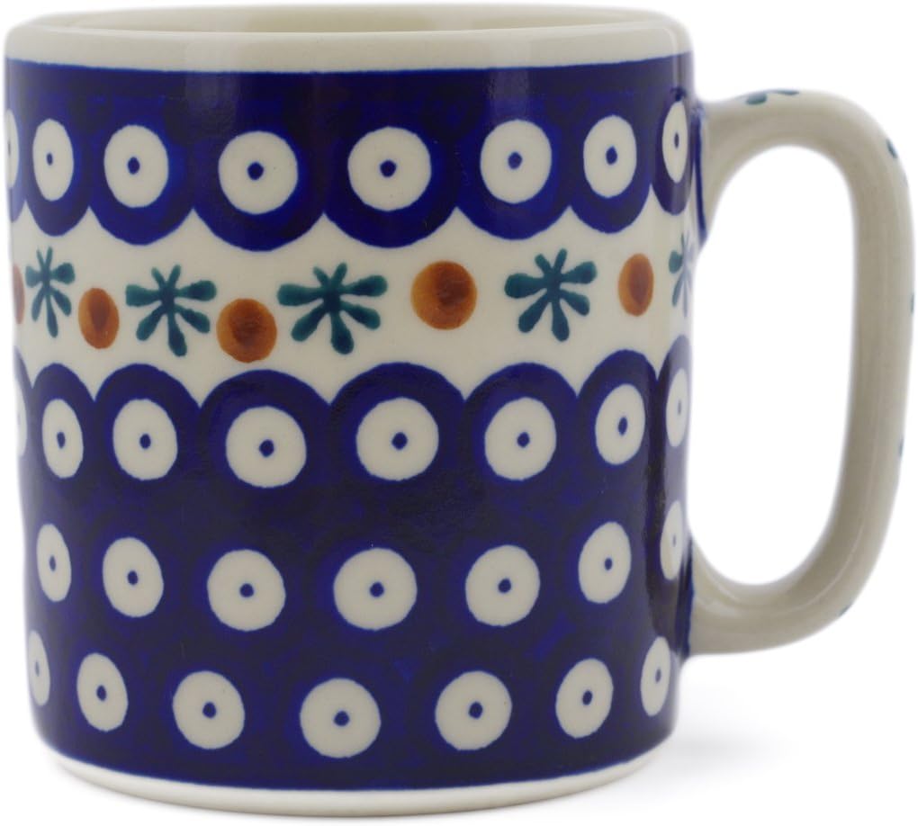 Polmedia Polish Pottery H3534E Coffee Tea Mug 12 ounce Mosquito