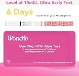 Wondfo Pregnancy Test Strips 10 mIU/mL 20 Pack Early Detection view 2