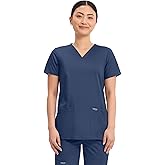 Cherokee Medical Women's Scrub Top V-Neck Modern Classic Fit with 3 Pockets, Ultra Soft and 2-Way Stretch Fabric - WW620