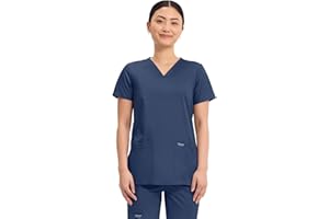 Cherokee Medical Women's Scrub Top V-Neck Modern Classic Fit with 3 Pockets, Ultra Soft and 2-Way Stretch Fabric - WW620