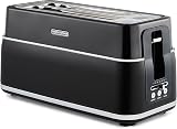 Morphy Richards Signature Opulent 4 Slice Toaster 1800W Black view 1