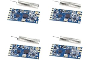 4Pcs HC-12 SI4438 Serial Port Module