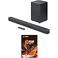 JBL BAR-2-1-DEEP-BASS-MK2 2.1ch Soundbar and Subwoofer with Dolby Digital and 2 Year Amber Protection Plan (2022)