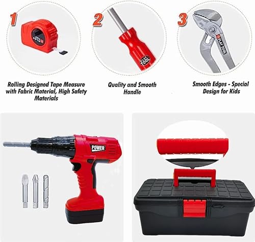 Kids Tool Set kit Pretend Play Set Toddler Tool Toys with