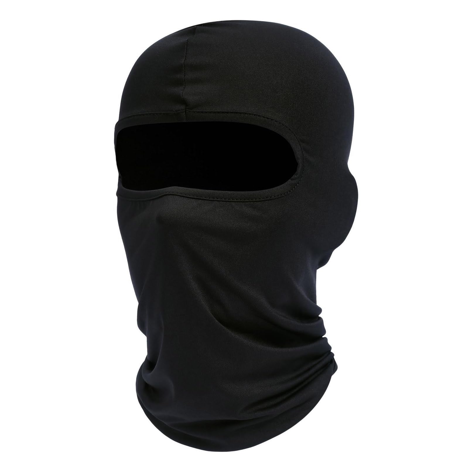 Photo 1 of Fuinloth Balaclava Ski Mask, Motorcycle UV Protector Scarf, Summer Cooling Neck Gaiter for Men/Women Black