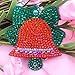 DIY Diamond Painting Keychains, Special Shaped Christmas Diamond Painting Ornaments, Small Diamond Art for Kids and Adult Beginners (4pcs)