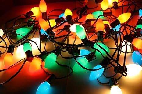XODI Rocket Light Decoration Lighting for Diwali Christmas 50 Bulb 25 Meter with Changer Switch Multi Colour