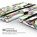 MoKo Lenovo Tab3 A8 / Tab2 A8 Case, Ultra Compact Premium Slim Folding Stand Cover Case for 2015 Release Lenovo Tab 2 A8-50, 2016 Release Lenovo Tab 3 8 (TB3-850F) 8-Inch Tablet, Lucky Tree
