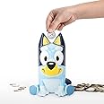 Jay Franco Bluey Ceramic Piggy Bank - Kids Room Décor & Coin Bank - Children's Learning Resource