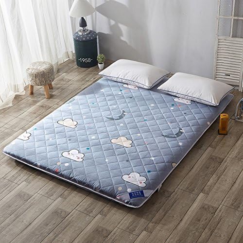 DHWJ Tatami mattress mattress,Bed mattres,Thicker cartoon folding mats-A 120x200cm(47x79inch)