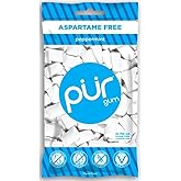 Pur Gum Peppermint, 2.72 Ounce , 3 Bags