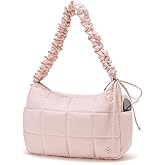 WESTBRONCO Medium Puffer Crossbody Bags for Women Nylon Shoulder Bag Quilted Hobo Bag Women's Handbags with Adjustable Strap
