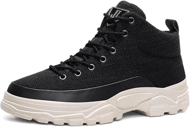 Amazon D Iizoo 軽量 通気 8cm 6cm身長アップ シークレットシューズ メンズ 厚底 スニーカー 背が高くなる靴 ハイカット カジュアルシューズ インヒールシューズ スニーカー