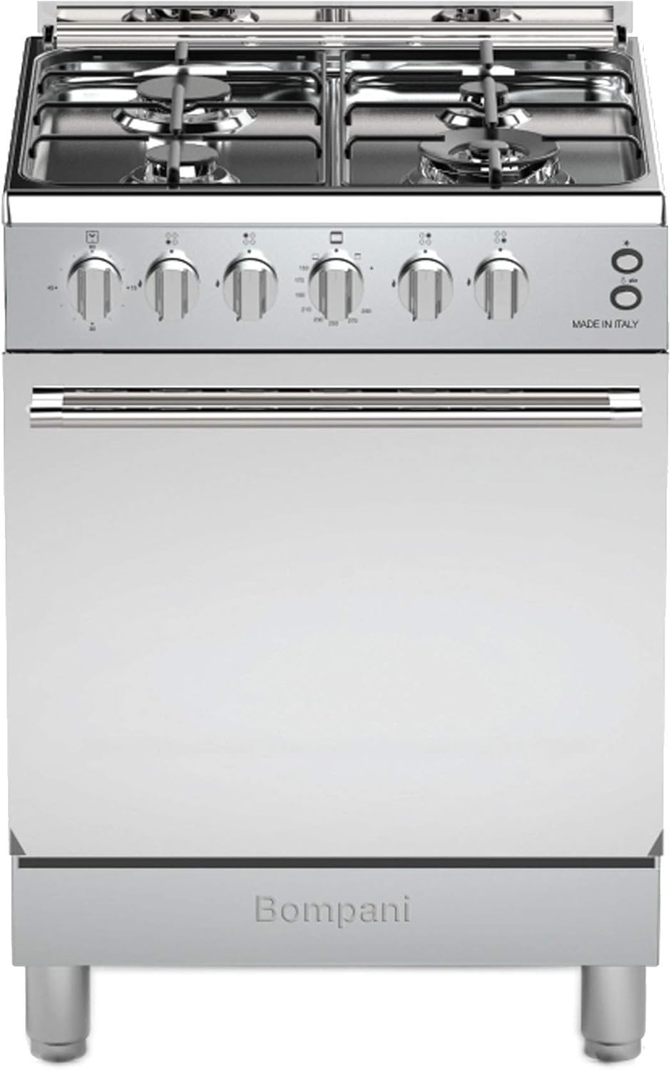 Bompani DIVA60.064BIX Range Cooktops Gas Cooker White Buy Online at