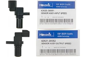 HWATPS 4262039051 & 4262139052 Input Output Speed Sensor Fits Hyundai Elantra Tiburon Tucson Sonta Santa FE XG300 Azera XG350 Entourage