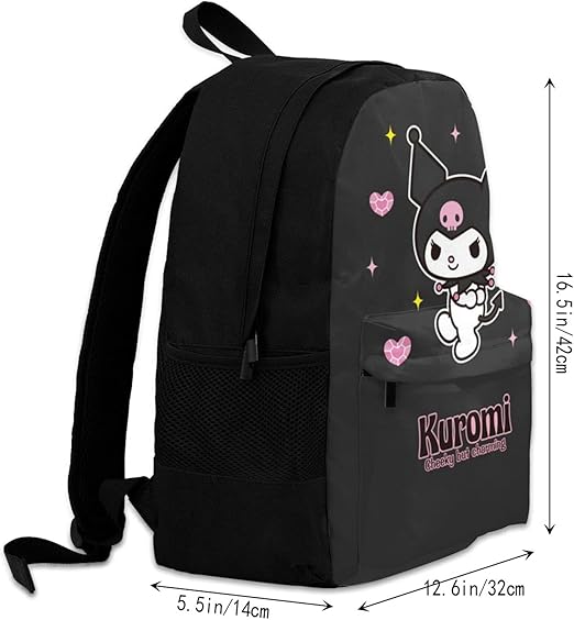Amazon Co Jp カバン クロミ ちゃん リュックサック バックパック 外出 軽量 防水 大容量 通学 遠足 旅行 ュック 耐久性 学校 スクールバッグ リュック 小学生 中学生 高校生 大学生 多機能 お祝い プレゼント リュック 男女兼用 服 ファッション小物