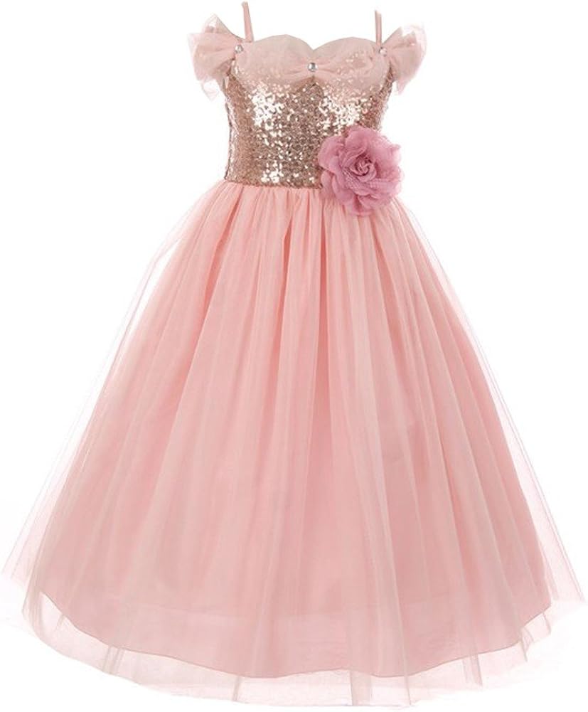 glitter occasion dress