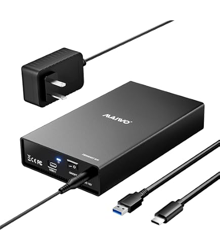 Amazon.com: MAIWO External Hard Drive Enclosure(6Gbps) with Hub