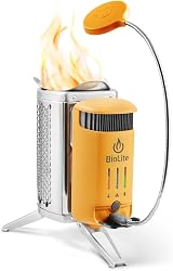 BioLite CampStove 2 Wood Burning Stove USB Charging Powerbank 2600mAh 4 Fan view 3
