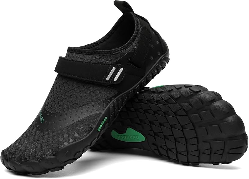 Sapatos minimalistas masculinos descalços femininos antiderrapantes descalços para solas zero drop Black Night, Gr.42