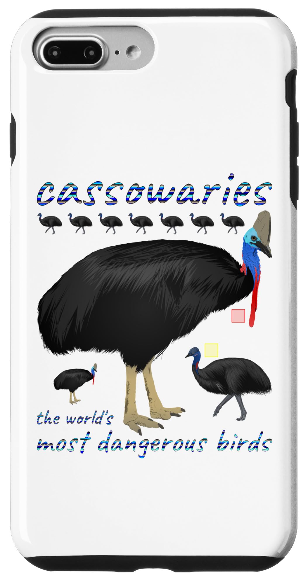 iPhone 7 Plus/8 Plus Cassowaries Case
