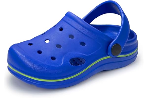 Nedaan Toddler Boys Girls Clogs Kids Slip On Garden Shoes Children Water Sandals Beach Pool Slipper