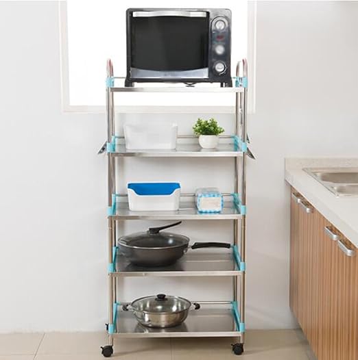 Pasamanos Muebles Estante de Cocina Horno de microondas Acero ...