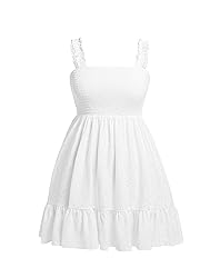 Women’s Plus Size White Dresses Summer Casual