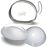Uplift Secret Silicone Bra Inserts - Clear Gel Push Up Breast Pads - Bra Padding Bust Enhancer