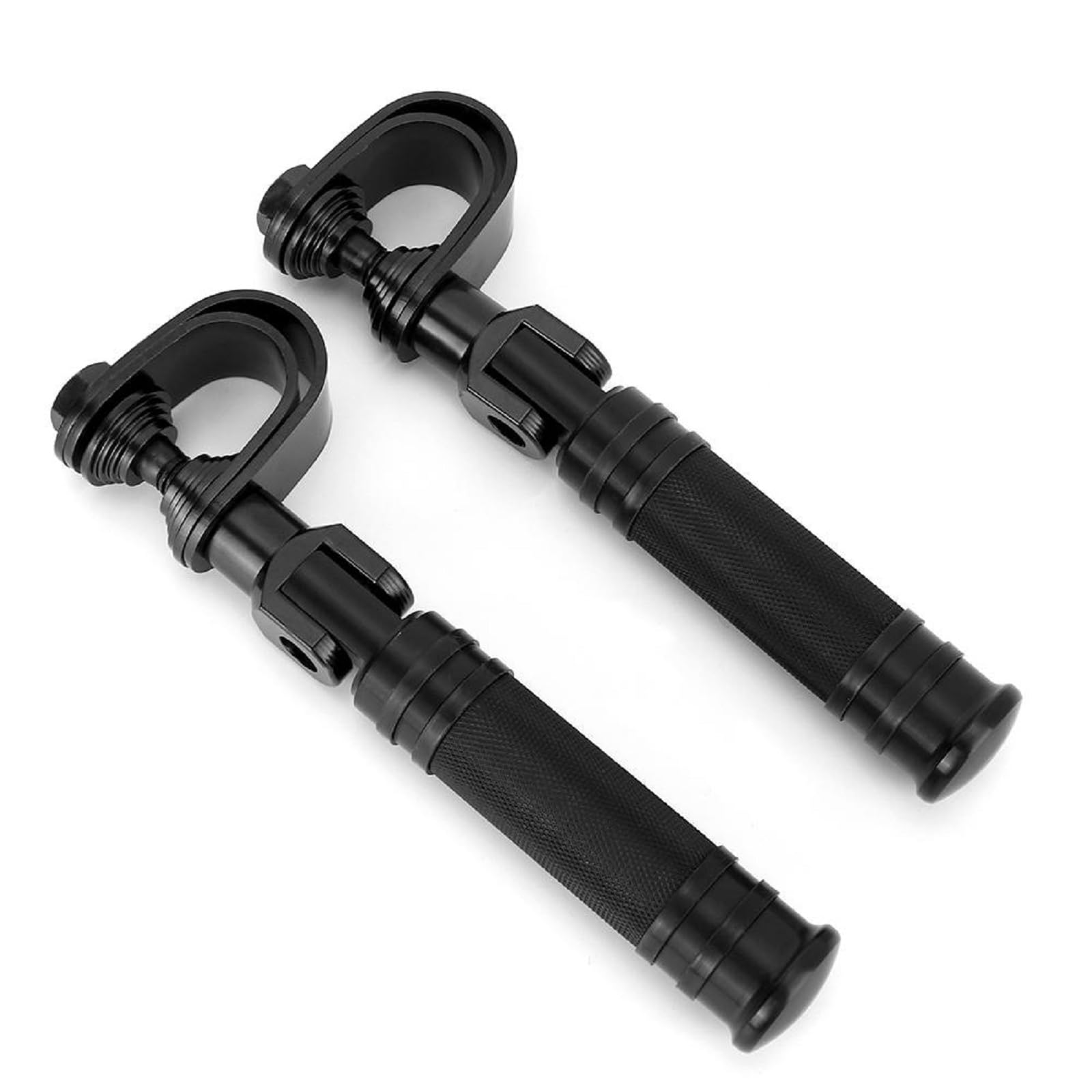 KSTE Motorcycle Footrest, Universal CNC Motorcycle Footrest Pedal Mount Accessory