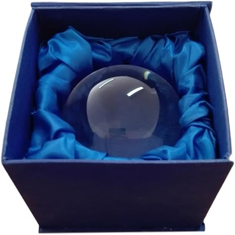 Wlm Boule De Cristal De 9 Cm Avec Coffret Amazon Fr Cuisine Maison