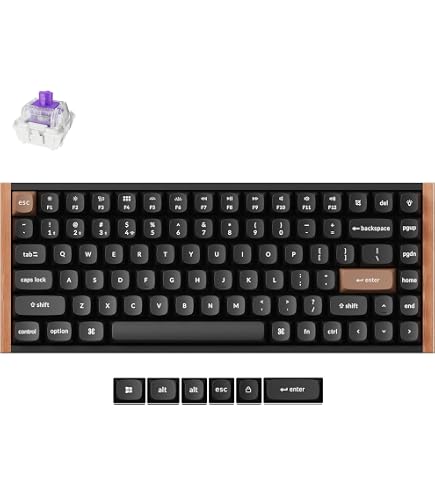 Keychron K8 HE TKL ワイヤレスキーボード Keychron Teclado K8 HE TKL sem fio Bluetooth 2.4G com fio modo