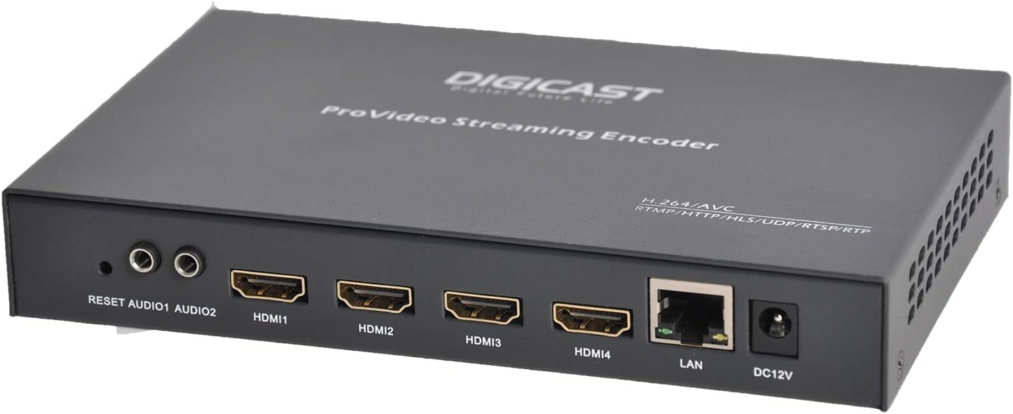 Amazon.com: DIGICAST Economic H265 HEVC H264 HDMI IPTV Encoder 1080P 60