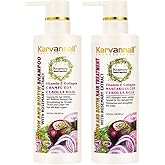 Rosemary Biotin Shampoo & Hair Mask Set | Onion Extract, Collagen & Vitamin E Anti-Thining, Anti-Hairfall Shampoo and Deep Conditioner Set for Dry, Damaged Hair, Sulfate & Paraben Free 2 x 16.9 fl oz