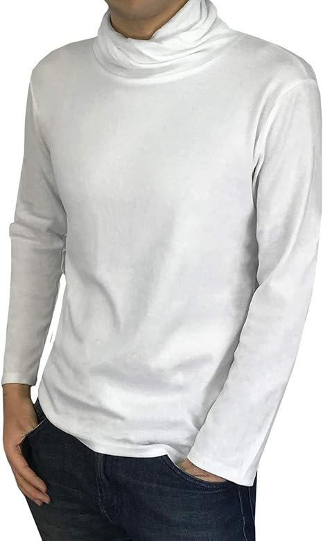 Amazon N2 Storm エヌツーストーム メンズ タートル ハイネック カットソー Tシャツ インナー カジュアル 秋冬 Lt001 Tシャツ カットソー 通販