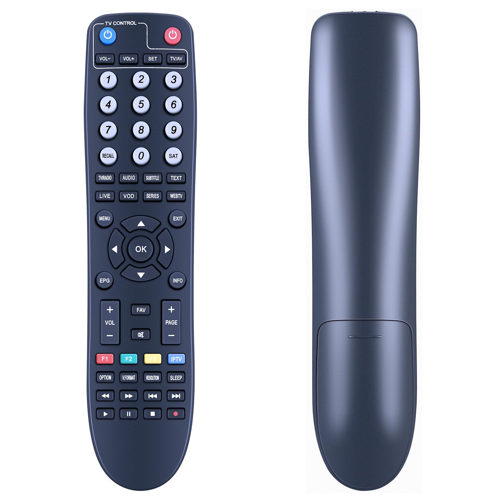 New Remote Control for Xsarius Sniper V-IPTV Box-Linux Full HD-H.265 HDOTT265 Q1
