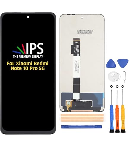 Pantalla TFT LCD De Repuesto Para Xiaomi Redmi Note 10 Pro 4G (Modelo M2101K6G) – 6.67 Pulgadas, Kit De Herramientas Incluido
