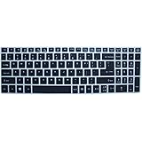 CaseBuy Keyboard Cover for Acer Aspire V3-574 V3-574TG V3-575 V3-575G E5-573 E5-573G E5-573T E5-574G E5-575G E5-772 E5-772G E5-532 ES1-572 V15/V17 Nitro VN7-592G VN7-792G F15 F5-571 F5-573G(Black)