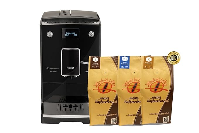 NIVONA NICR 757 Kaffeevollautomat Cafe Romatica + 3 kg Spitzenkaffee von Mondo del Caffè